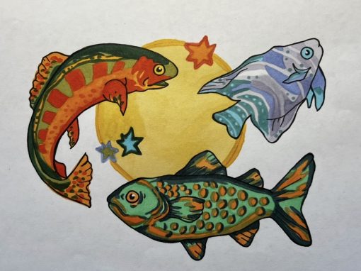 my family as fish